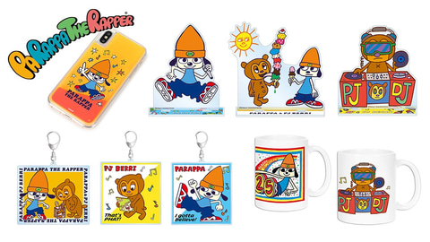 パラッパラッパー」グッズがロドニー・アラン・グリーンブラットの公式