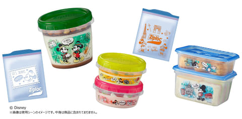 ジップロック 2024年春 ディズニーキャラクターデザインシリーズ」3月1