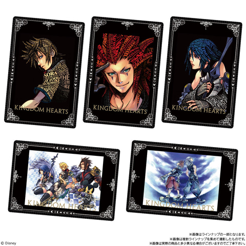 食玩「キングダム ハーツ ウエハース memorial collection」の先行販売