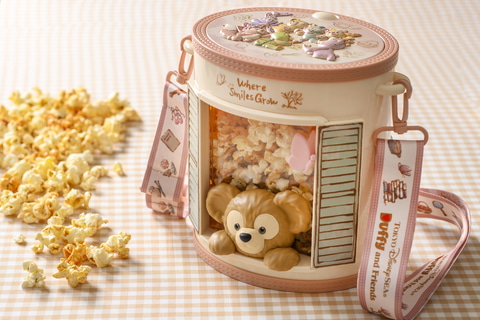 東京ディズニーシーにて、ダッフィーの新たなポップコーンバケットが