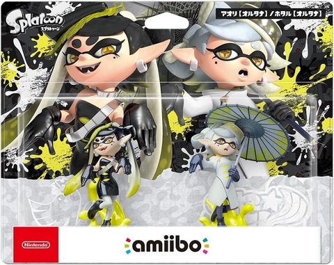 スプラトゥーン」のamiibo シオカラーズセットとテンタクルズセットが