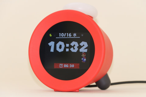 任天堂目覚まし時計「アラーモ」、初日購入もやっと届いたのでフォト