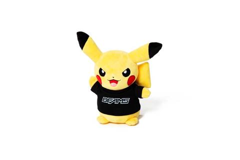 BEAMSとポケモンカードがコラボ「ピカチュウのぬいぐるみ」や「Tシャツ