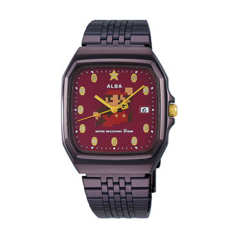 文字盤に「マリオ」がデザイン！ セイコーウオッチ「アルバ」シリーズ