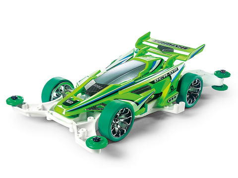 タミヤ、ミニ四駆「DCR-02 （デクロス-02） 蛍光グリーンスペシャル