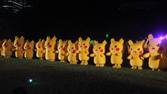 夜集中でどっさり感！「ピカチュウ大量発生チュウ2019」大量フォト