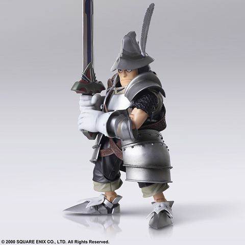 FFIX」より「ビビ」と「スタイナー」がアクションフィギュアになって