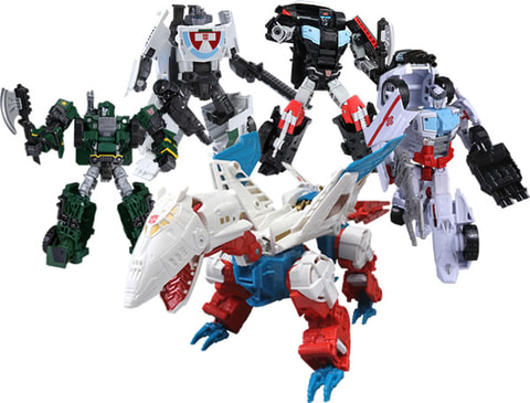 5体が奇跡のスクランブル合体！ 「【蔵出し】トランスフォーマー