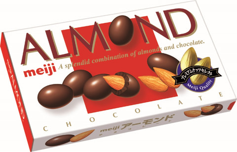 明治×「ガンダム」コラボ！ 「シャア専用 明治アーモンドチョコケース