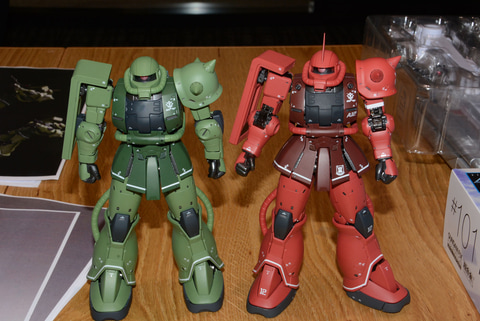 究極のザクを触ってみた！ 「GFFMC ザクII C型」体験レポート - GAME Watch