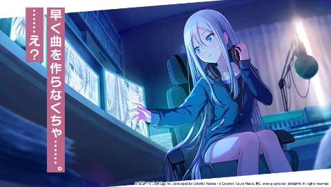 プロジェクトセカイ」25時の夜の訪れと共に活動する音楽サークル「25時