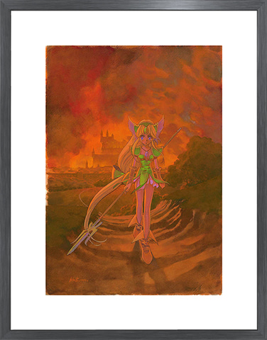 聖剣伝説3」、SFC版とリメイク版の複製原画11種が本日発売 - GAME Watch