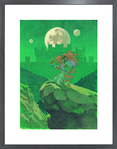 聖剣伝説3」、SFC版とリメイク版の複製原画11種が本日発売 - GAME Watch