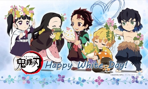 満面の笑みの禰豆子がかわいい！ 「鬼滅の刃」コラボカフェにて