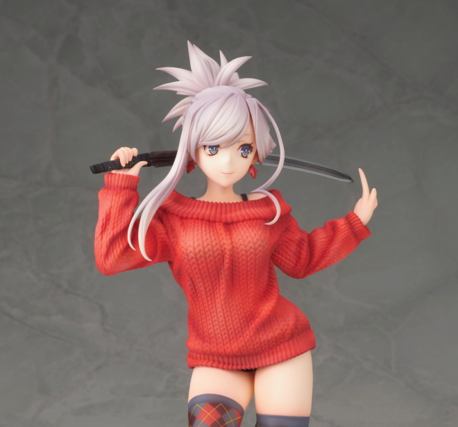 ムチムチの太もも！ キャミソール姿でワキも堪能できる「FGO」の「宮本