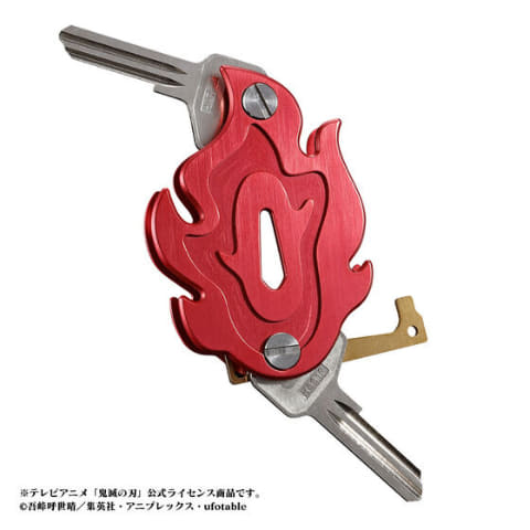 煉獄さんの「鍔」がキーケースに！ 「鬼滅の刃 KeyItem 煉獄杏寿郎