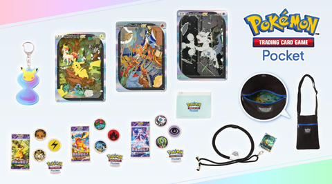 ポケポケ」をモチーフにしたペーパーシアターなどのグッズがポケモン