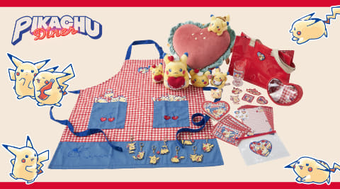 ダイナーをイメージしたグッズ「PIKACHU DINER」がポケモンセンターに