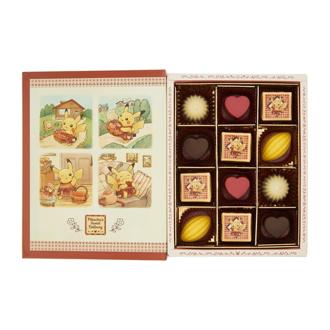 ポケモン】ピカチュウがチョコレートをお届け！ モロゾフのアソート