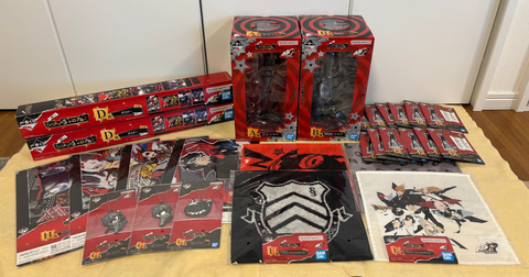 一番くじ「ペルソナ5 ザ・ロイヤル」購入レポート。主人公＆明智