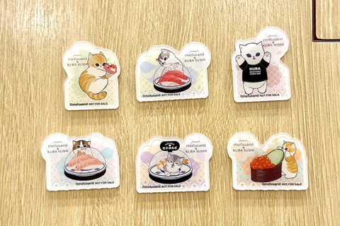 くら寿司×「mofusand」コラボ商品やグッズを撮り下ろしで紹介 - GAME Watch