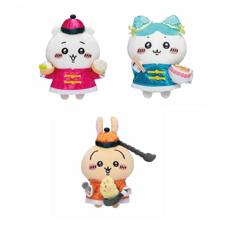 ちいかわ、コラボカフェ「ちいかわ飯店」でドリンクや肉まん、グッズを