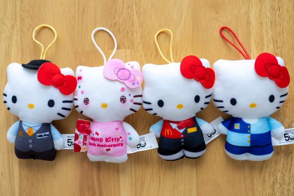 マクドナルド、ハッピーセット「ハローキティ50周年」登場！ 限定