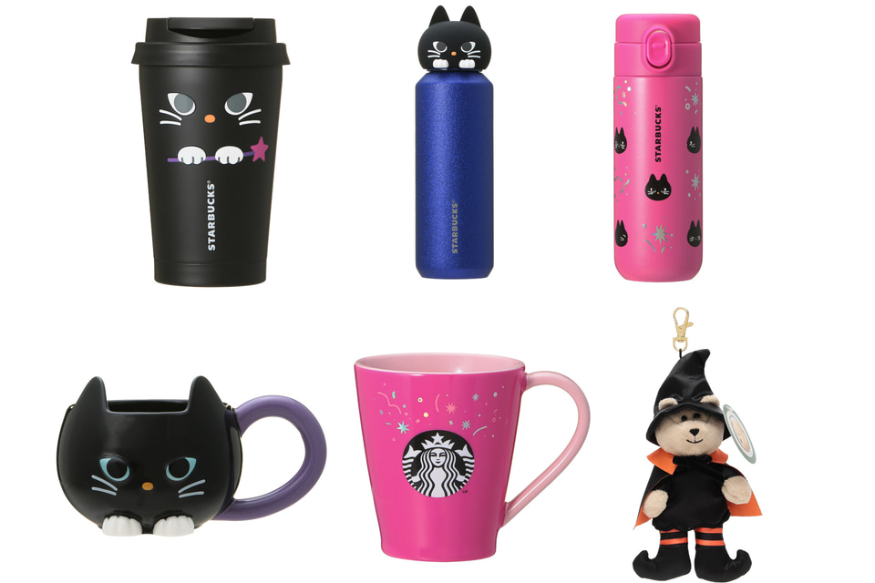 スタバ「ハロウィングッズ」紹介！ 黒猫の