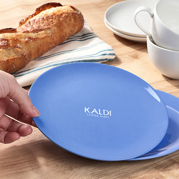 カルディ、軽くて丈夫なお皿「メラミンプレート」のプレゼント企画を
