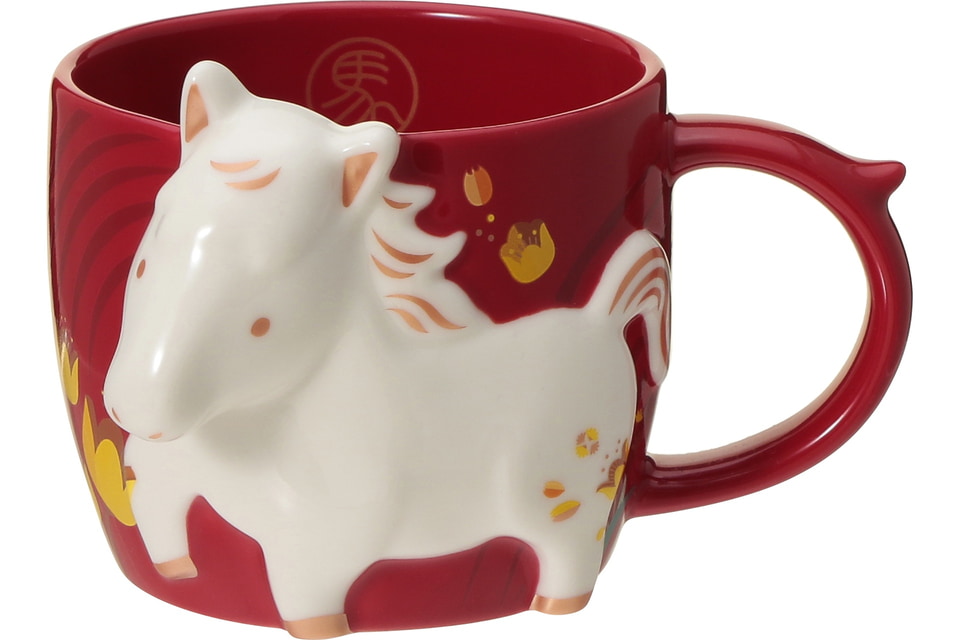 スターバックス、2026年の干支「うま」をモチーフにしたマグ