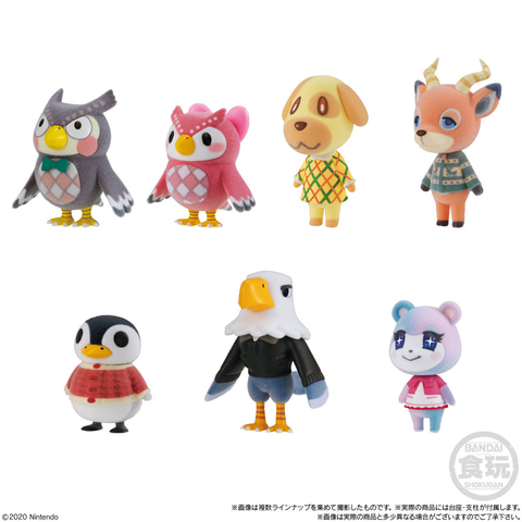 食玩フィギュア「あつまれどうぶつの森 ともだちどーる 第3弾」の発売
