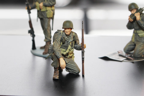 特別企画】【TAMIYA SHOWCASE】第二次大戦後期の米兵の装備を反映。「1
