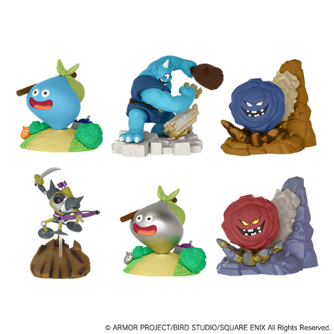 スライムたちの“生態”を再現！ 「ドラクエ 立体モンスター図鑑