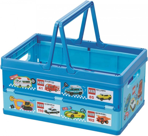 おもちゃの収納にもぴったり！ トミカデザインの折りたたみ収納