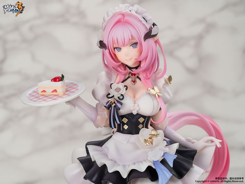 崩壊3rd」より“ピンクのメイドさん”が登場！ エリシアのフィギュアが