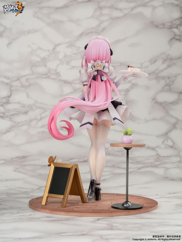 崩壊3rd」より“ピンクのメイドさん”が登場！ エリシアのフィギュアが