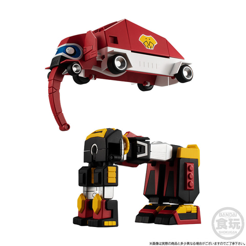 食玩SMP「タイムボカン」第3弾！「逆転イッパツマン トッキュウ