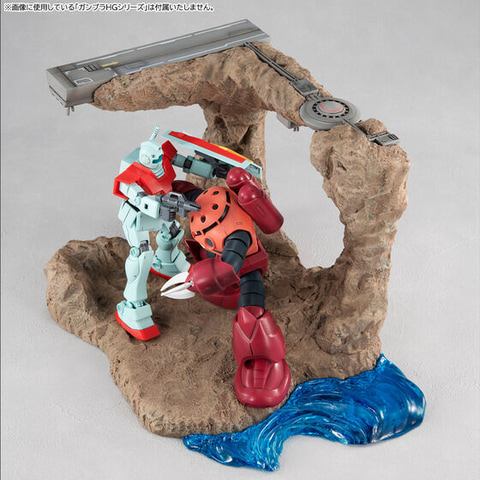 機動戦士ガンダム」の名シーンを再現可能なジオラマが1/144スケールで