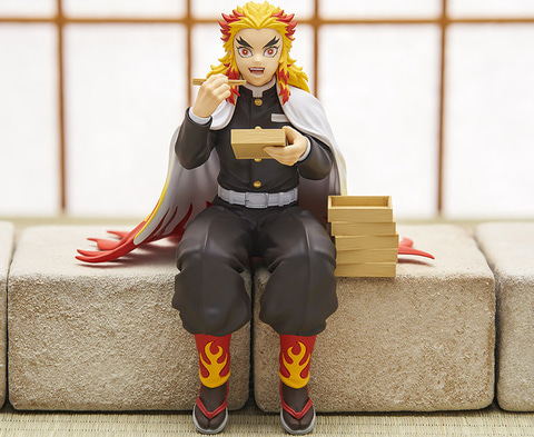 鬼滅の刃」より炭治郎と煉獄さんのぬーどるストッパーフィギュアが登場