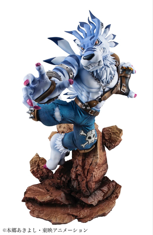 デジモンアドベンチャー」よりワーガルルモンが筋骨隆々ボディ再現で