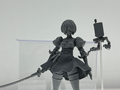 アクションフィギュアシリーズ「BUZZmod.」から、アニメ版ニーアの「2B