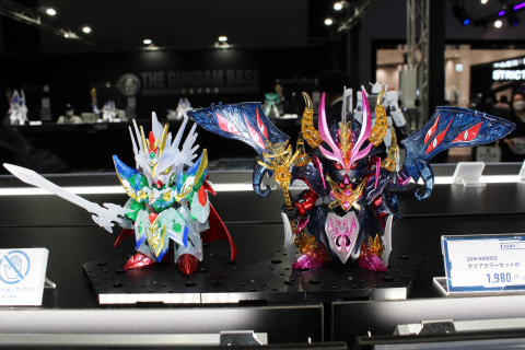 特別企画】【ガンダムベース撮り下ろし】「SDW HEROES クリアカラー