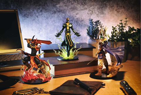 遊戯王」よりエルフの剣士やサイコ・ショッカーなど新フィギュア3種が