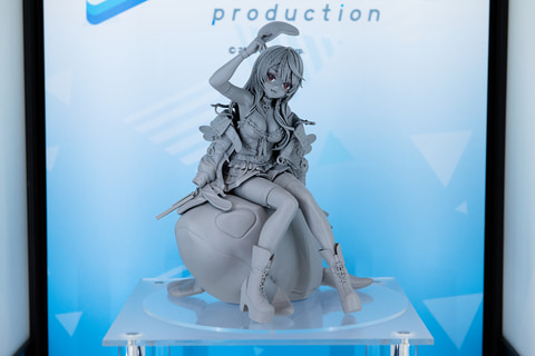 ホロライブ「holoX」の掃除屋・沙花叉クロヱさんのフィギュア原型が