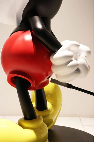 ディズニー、全高110cmミッキーマウスフィギュアを6月30日10時から個数