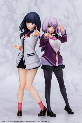 SSSS.GRIDMAN」よりフィギュア「宝多六花」と「新条アカネ」の