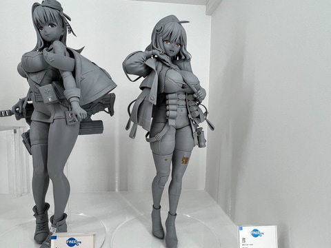 NIKKE」より、マリアンとアニスが立体化！ フリーイング、原型見本を