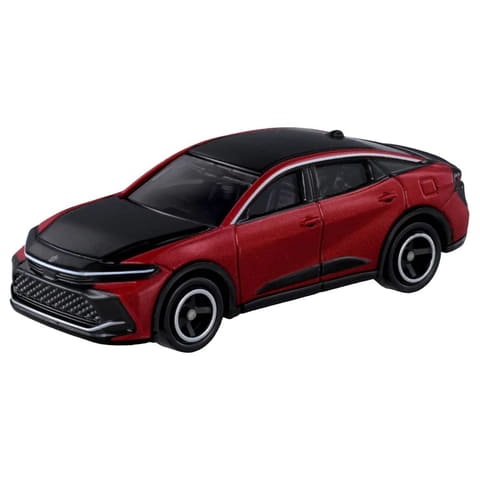 トミカに「トヨタ クラウン」が登場。車体メインカラーがレッドの