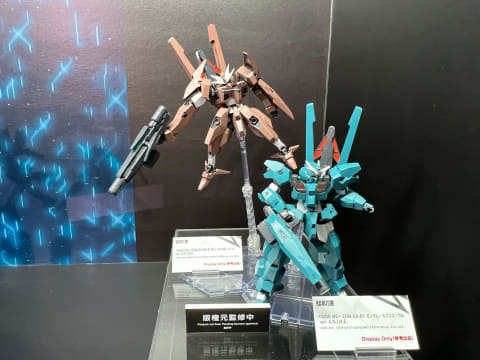 ガンダム 水星の魔女」終盤の機体が「ROBOT魂」シリーズで多数展示