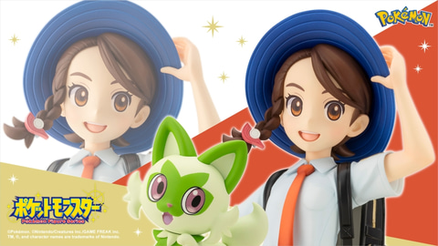 ポケモンSV」よりフィギュア「ARTFX J アオイ with ニャオハ」予約開始